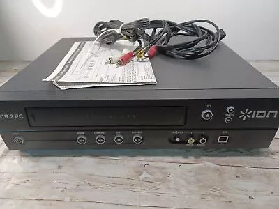 ION VCR 2 PC: VHS To Computer Conversion System & VHS Player  • $74.95