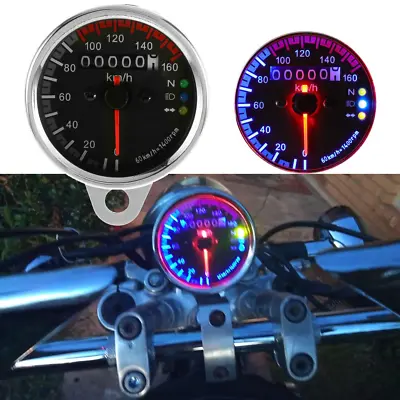 Motorcycle Backlit Dual LED Speedometer For Yamaha V-Star 1100 Custom Silverado • $22.49