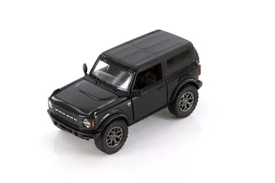 2022 Ford Bronco Hard Top Close Top 1:34 Scale Diecast Model Black By Kinsmart • $10.95