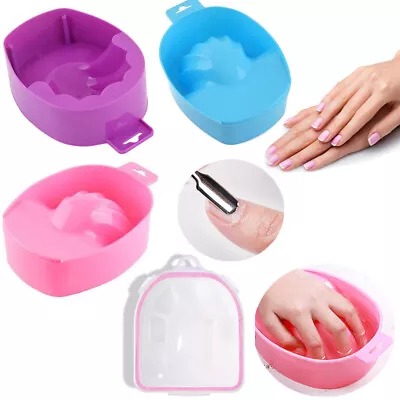 Nail SPA Acetone Soak Off Bowl Tools Warm Water Manicure Art Beauty Soak Bowl • £4.79