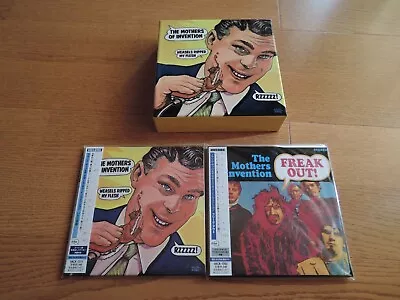 Frank Zappa & Mothers Promo Box + 2CDs  Japan Mini LP CD Set Factory Sealed • $210