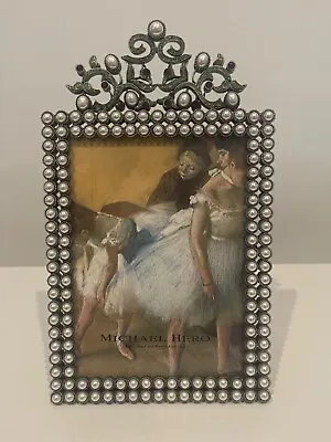 Michael Hero Swarovski Picture Frame With Beautiful Embellishments. Exquisite. • $400