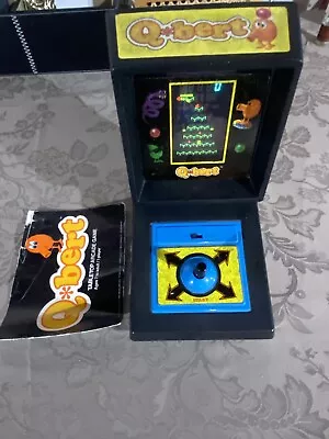 VINTAGE Q-Bert Qbert 1983 Tabletop Mini Arcade Game Parker Brothers - Working • $175.99