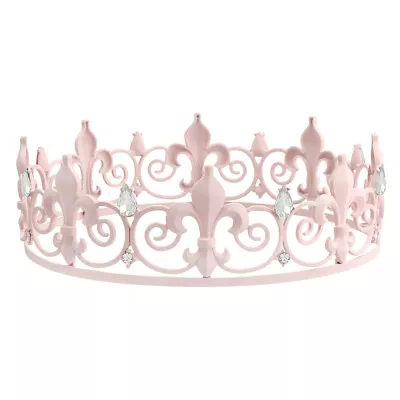 Mens Crown King Queen Prince Medieval Tiara Costume Imperial HeadWear Tiaras • $18.99