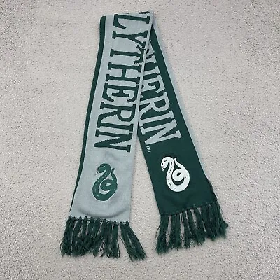 Harry Potter Slytherin Scarf Green Serpent Wizarding World Universal Studios • $21.15