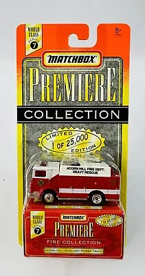 1996 Matchbox Premiere Collection Series 7 - Acorn Hill Auxiliary Power Truck • $8