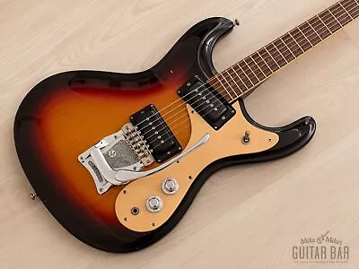 1978 Mosrite Ventures Model Vintage Guitar Sunburst W/ Moseley Case • $4499.99