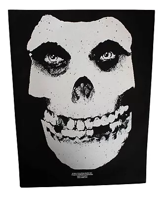 Large Misfits Face Skull Woven Sew On Battle Jacket Back Patch • $14.95