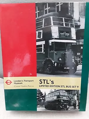 Die Cast Bus 1.76 London Transport Museum Bus Set 9 • £12