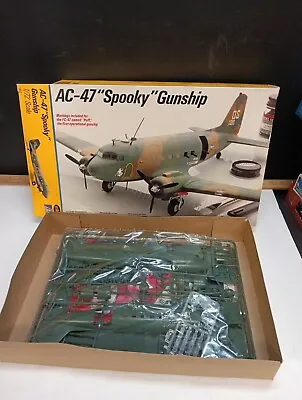 Vintage TESTERS /ITALERI AC-47  SPOOKY  GUNSHIP 'PUFF' 1/72nd SEALED PARTS KIT • $19.99