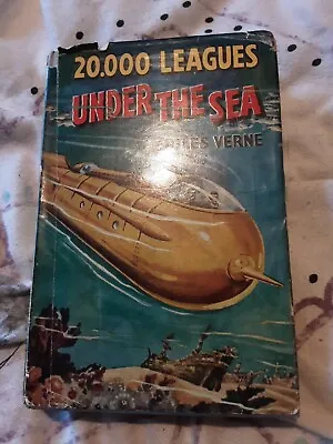 20000 Leagues Under The Sea By Jules Verne-1957 Vintage Edition📘 • £12.99