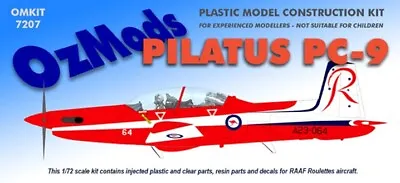 1/72 Modern Trainer : Pilatus PC-9  Roulettes  [RAAF] #7207 : OZMODS • $48.95