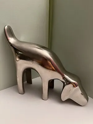 Beautiful!!! Molten Metal Dog Sculpture -Unique Great Gift For Dog Lovers • $15