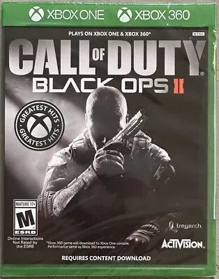 Call Of Duty: Black Ops II 2 (Xbox One & Xbox 360 2012) - New & Sealed • $119.98