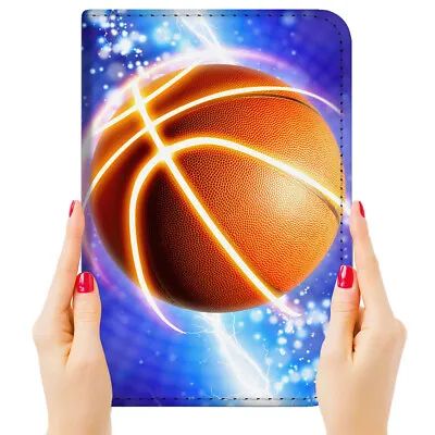 $10.92 • Buy ( For IPad Air, Air 2, 9.7 Inch ) Art Flip Case Cover P23317 Basketball
