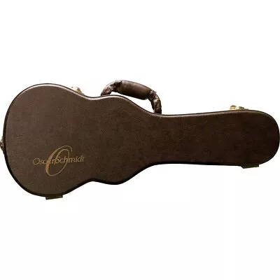 Oscar Schmidt UC4 Tenor Ukulele Hardshell Case Brown • $94.46