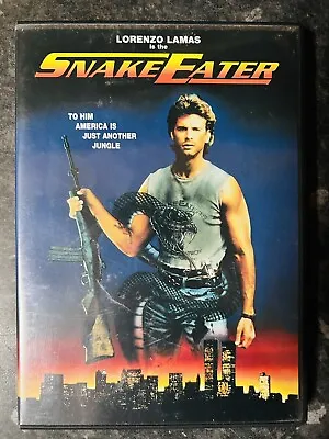 Snake Eater - Dvd 1988 (lorenzo Lamas) Region 1 Rare Good As New Mint Condition • £6