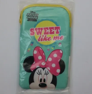 Disney Minnie Mouse Zipper Pouch Girls Case Bag Pencil Pen Singapore Airlines • $9.95