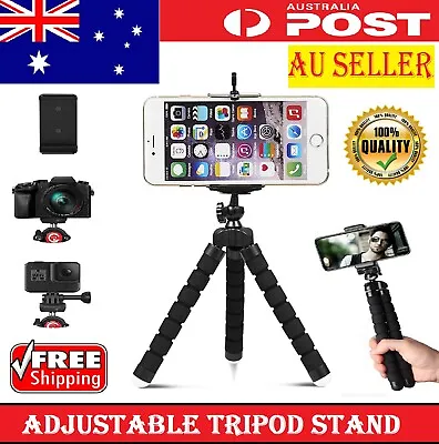 Flexible Octopus Leg Style Tripod Stand For Universal Phone DSLR GoPro Camera AU • $16.99