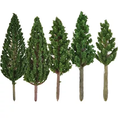 100Pcs Model-Trees 38MMModel Pine Trees N-Scale Train Railroad Landscape Layout • $11.61