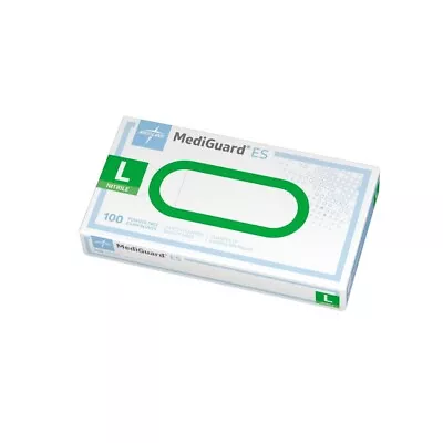 Mediguard ES Powder Free Nitrile Examination Glove - Size Large Box 100ct • $11.69