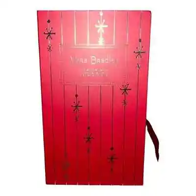 Vera Bradley Advent Calendar With 12 Glass Ornaments Christmas Holiday New • $79.99