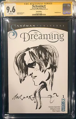 $799.99 • Buy DAVE MCKEAN ORIGINAL Sketch Art CGC 9.6 Signed SANDMAN NEIL GAIMAN Not CBCS