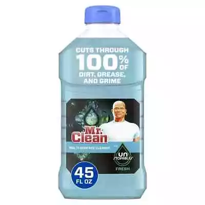 Mr. Clean With Unstopables Fresh Scent Multi-Surface Cleaner Liquid 45 Fl Oz • $25.99