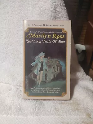 LONG NIGHT OF FEAR By MARILYN ROSS GOTHIC ROMANCE PAPERBACK BOOK • $23.95