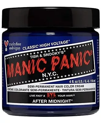 Manic Panic After Midnight Hair Dye Classic High Voltage Semi-Permanent Blue  • $7.99