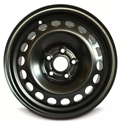 Wheel For 2006-2009 VW Rabbit 5 Lug 112mm Black Painted 15x6 Inch Steel Rim • $99.53