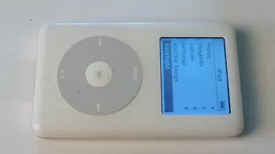 Apple IPod Classic 4th Generation White (20 GB) • $24.99