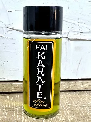 Vintage Hai Karate After Shave 4oz New Bottle 1966-1969 New York N. Y. • $90