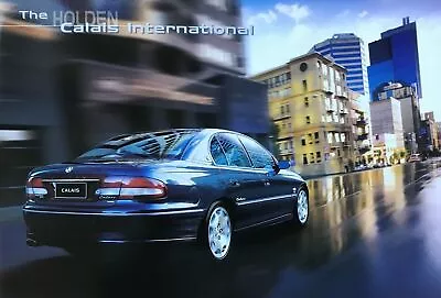 Original Holden VT Calais International Sales Brochure 4 Page Hard Card • $31.50