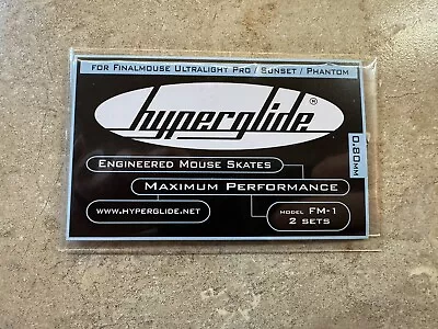 Hyperglide Mouse Skates For Final Mouse Ultralight Series FM-1 .80 - 2 Sets • $65