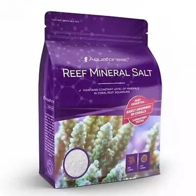 Aquaforest Reef Mineral Salt Maintain Constant Level Coral Reef Marine Tank • £12.99