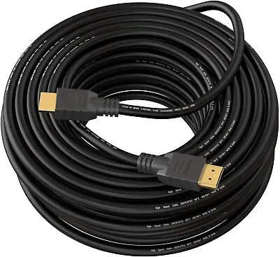 High Speed LONG HDMI Cable LEAD For SKY PS4 PC CCTV 5M/10M/15M/20M/25M/30M METRE • £38.99