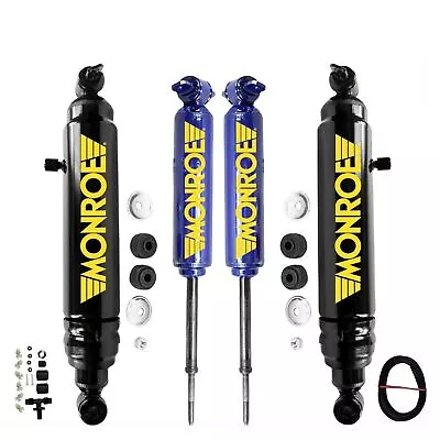 For Chevrolet C1500 GMC Front & Rear Monroe Air Adjustable Shocks Absorbers Kit • $155.95