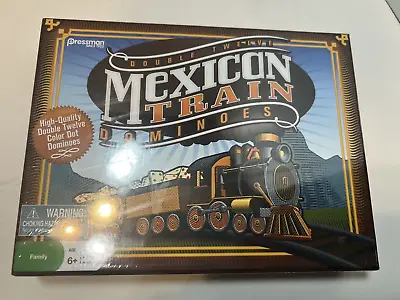 Mexican Train Dominoes Double Twelve New Complete 1-8 Players Color Dot Dominoes • $14.95