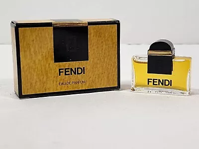 VINTAGE Fendi Women’s Eau De Parfum 0.17 FL Oz Bottle 5 ML New In Box • $123.90