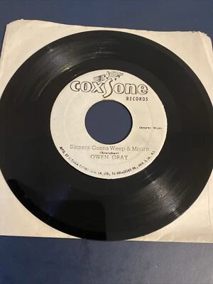 £50 • Buy Owen Gray ‎- Sinners Gonna Weep / Alphanso From Russia With Love Coxsone Records