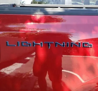 Ford F-150 Lightning Bedside Emblem Used OEM • $80