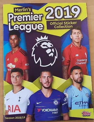 Merlin Topps 2019 Premier League Sticker Collection Numbers 1 - 100 • $2.11