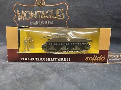 £19.99 • Buy Solido SHERMAN No 6053 Collection Miltaire In Original Box. 1/50