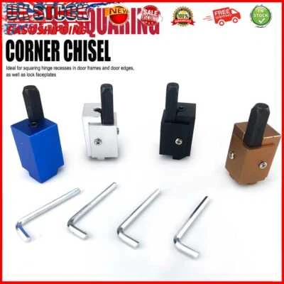 £9.82 • Buy Square Hinge Recesses Mortising Quick Cutting Corner Angle Chisel Wood Chisel