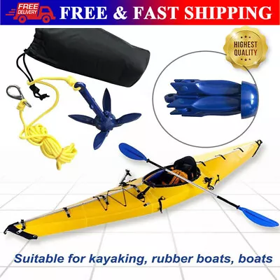 Anchor Fishing Accessories For Kayak Canoe Boat Marine Sailboat Watercraft Tool • £20.36