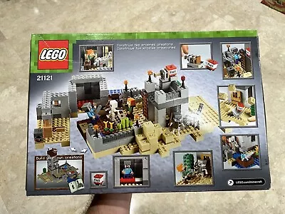 LEGO Minecraft: The Desert Outpost (21121) New Sealed • $60.99