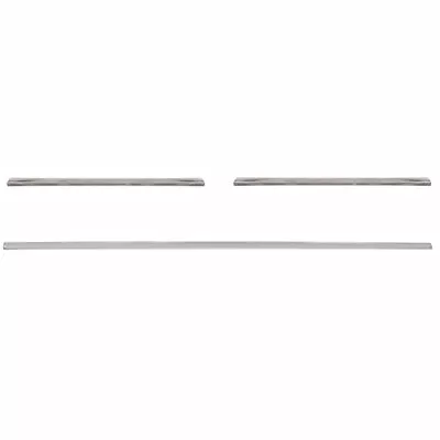 $115.95 • Buy 1967~1972 Chevy Truck Tailgate Molding 3PCS Set Lower + Upper Right + Upper Left