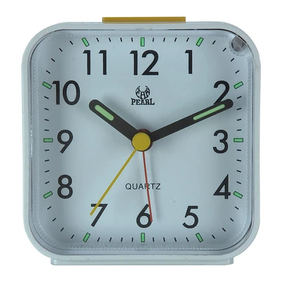 £10.02 • Buy Portable Square Luminous Alarm Clock Fashion Quiet Table Clock With Night Light