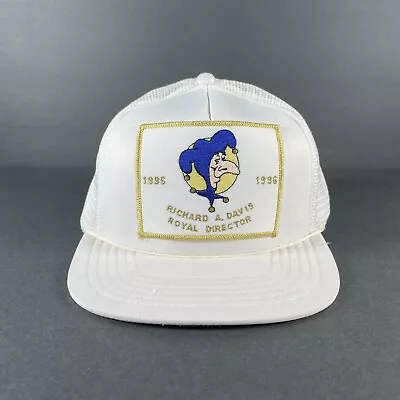 Vintage Richard Davis Court Jester 1995 1996 Mesh Trucker Snapback Hat Cap 90s • $19.99